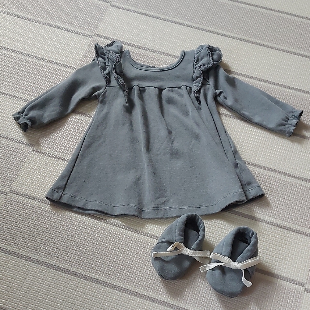 Quincy Mae Dress with Matching Booties